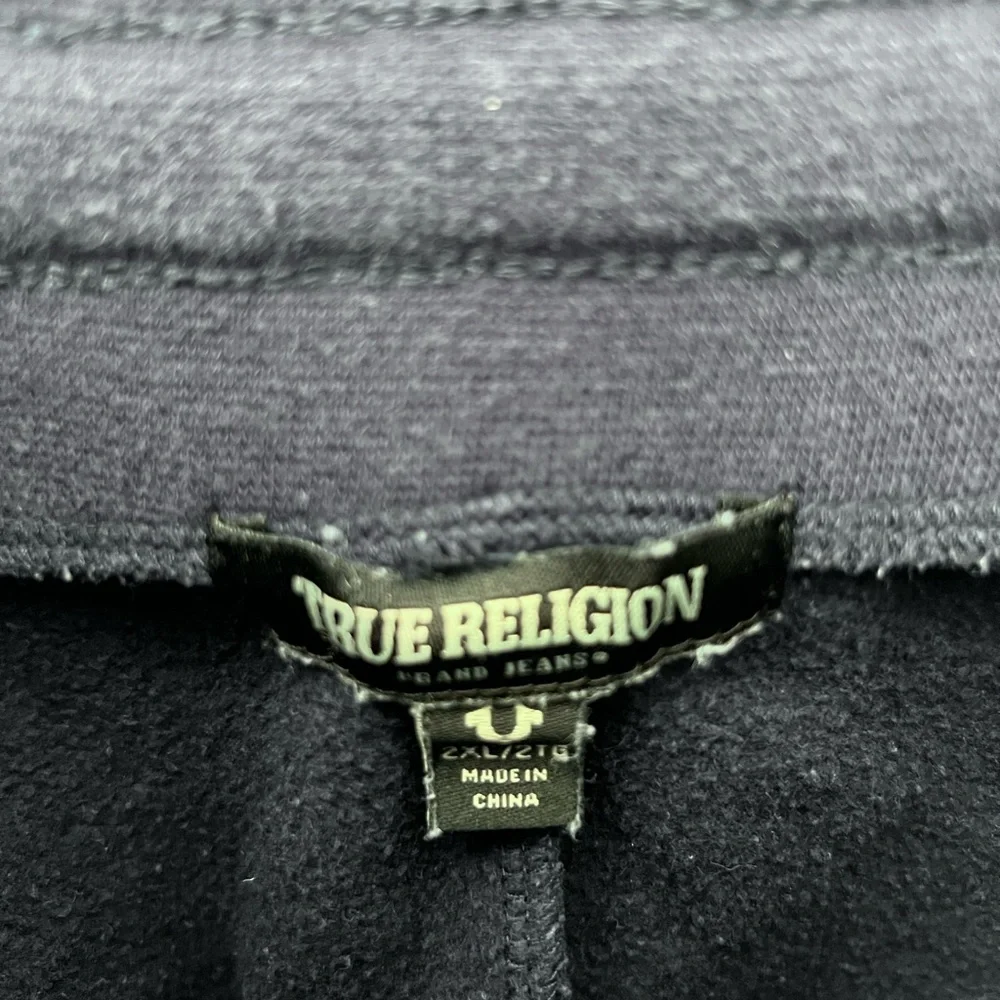 TRUE RELIGION ELASTIC‎ HEM DRAWSTRING WAIST POCKETS MEN'S SWEATPANTS SIZE XXL